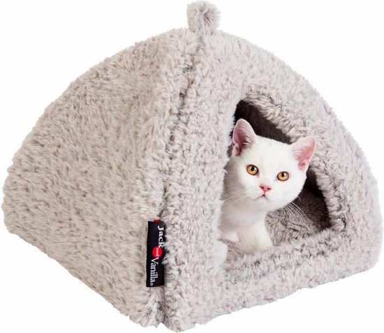 Jack And Vanilla Shell Iglo 37x37x37 Cat House Panier A Chat Bol Com