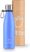 Vatten Thermosfles Lichtblauw + Gratis Carrier - 500ml - Isoleerfles