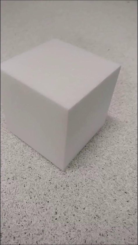 Zullen Belang een keer Piepschuim kubus 30 cm - hobbybasisvoorwerp - Isomo - vierkant - blokken -  blok -... | bol.com