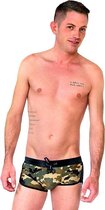 ZWEMBROEK/SWIMSUIT TRUNK ARMY, maat XL