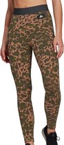 adidas adidas Sportswear Tight Sportlegging - Maat L  - Vrouwen - bruin/groen/army groen/ zwart