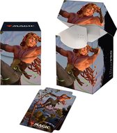 Up - Magic: The Gathering Kaldheim Pro 100+ Deck Box Featuring Planeswalker Tyvar Kell