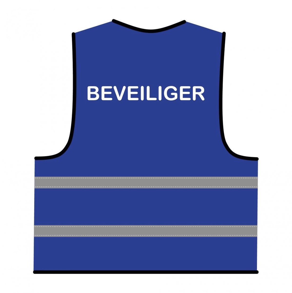 Beveiliger hesje wit