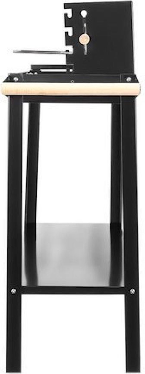 EASTWALL Barbecue trolley - mobiel - met zijtafel - RVS — afbeelding 3