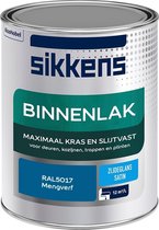 Sikkens Binnenlak - Verf - Zijdeglans - Mengkleur - RAL5017 - 1 liter