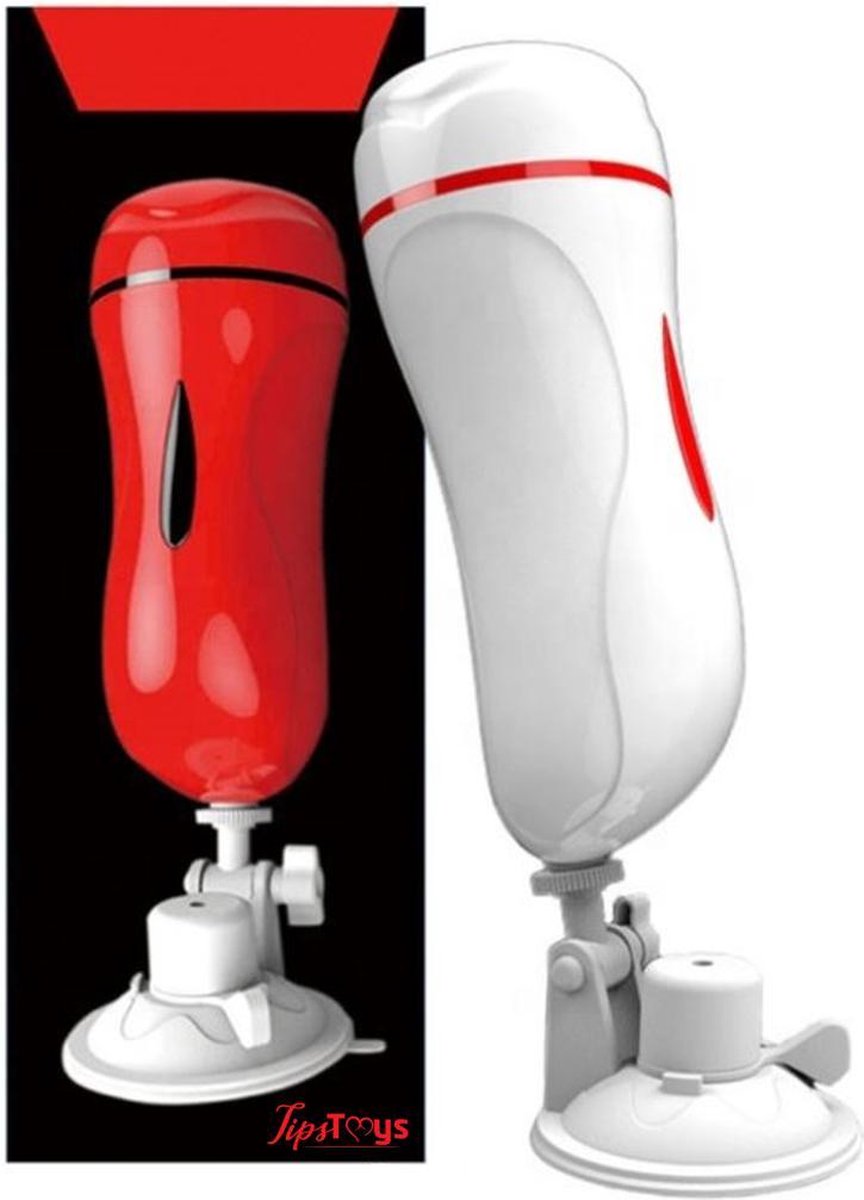 Goedkoopste TipsToys Pocket Pussy Masturbator - Kunstvagina Penis SexToys Wit