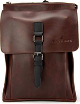 Bagtrainer - De Lisboeta Heren Rugzak - Vegan leer -  15 inch Laptoptas - Herentas