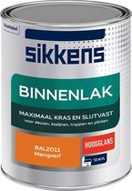 Sikkens Binnenlak - Verf - Hoogglans - Mengkleur - RAL2011 - 1 liter