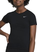 Nike Sportshirt - Maat L  - Unisex - zwart 152/158