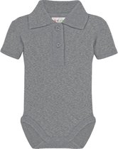 Link Kidswear Unisex Rompertje - Heather Grey - Maat 62/68