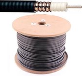Coax kabel - 75 Ohm - Electrabel - 14mm - per meter of op rol - 7118