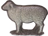 Schaap staand zilverkleurig 35x9x30cm