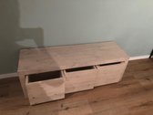 Speeltafel 4 | Opbergbakken | Steigerhout | Kindertafel |