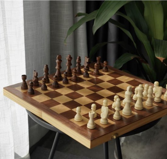 Afbeelding van het spel Kuch 3in1 Schaakspel Damspel & Backgammon