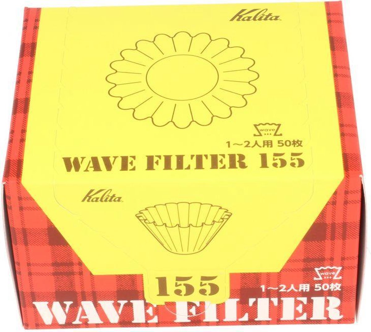 Kalita Wave #155 White Filter Papers 50 pcs