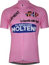 retro Molteni roze wielertrui 'giro d'italia' Eddy Merckx maat Large