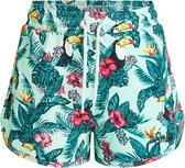 WE Fashion Meisjes sweatshort met jungledessin