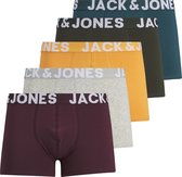 JACK&JONES ACCESSORIES JACMIKE TRUNKS 5 PACK Heren Onderbroek - Maat M