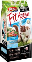 Fit Active - Kattenvoer - kattenbrokken - Adult - Sensitive - 1,5kg
