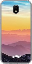 Samsung Galaxy J5 (2017) Hoesje Transparant TPU Case - Golden Hour #ffffff