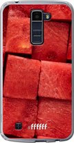 LG K10 (2016) Hoesje Transparant TPU Case - Sweet Melon #ffffff