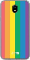 Samsung Galaxy J5 (2017) Hoesje Transparant TPU Case - #LGBT #ffffff