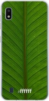 Samsung Galaxy A10 Hoesje Transparant TPU Case - Unseen Green #ffffff