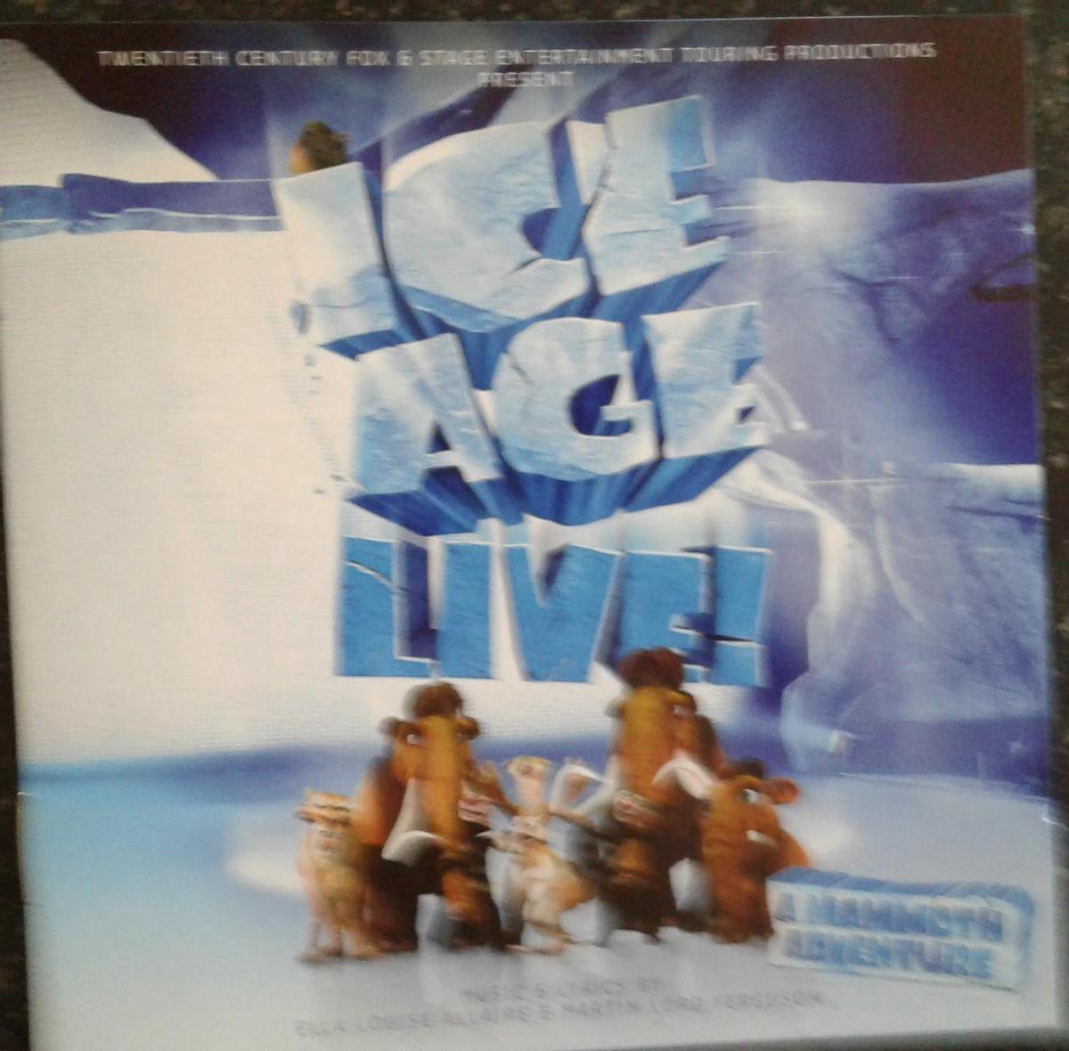 Ice Age Live!! a Mammoth Adventuer