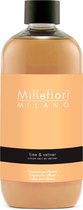 Millefiori Milano Navulling voor Geurstokjes 250 ml - Lime & Vetiver