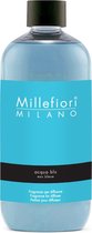 Millefiori Milano Navulling voor Geurstokjes 250 ml - Acqua Blu