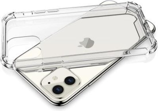 Coque transparente, détaillée sur le dos d'un iPhone X/Xs avec double appareil photo.