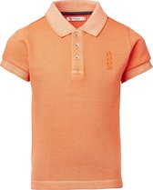Noppies Poloshirt Logstone Vermillion Orange Jongens - Maat 110