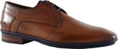 Floris Van Bommel 18240/02 H  Veterschoenen - Cognac- Heren maat 46.5