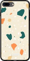 iPhone 8 Plus Hoesje TPU Case - Terrazzo N°1 #ffffff