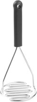 Veluw Puree-/ Aardappelstamper RVS - Zwart - Ø9,5x(H)23cm