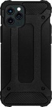 BMAX Classic Armor Phone Case geschikt voor iPhone 12 pro / Hard Cover / Beschermhoesje / Telefoonhoesje / Hard case / Telefoonbescherming - Black/Zwart