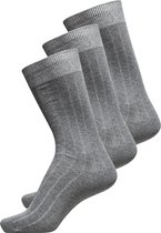 SELECTED HOMME SLHPETE 3-PACK COTTON RIB SOCK NOOS Heren sokken - Maat ONE SIZE