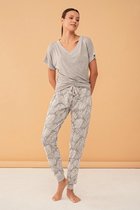 Feyza - Dames Pyjama Set, Korte Mouwen - L