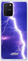 Samsung Galaxy S10 Lite Hoesje Transparant TPU Case - Thunderbolt #ffffff