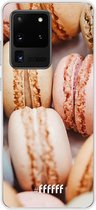 Samsung Galaxy S20 Ultra Hoesje Transparant TPU Case - Macacron #ffffff