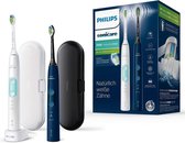 Bol.com Philips Sonicare ProtectiveClean 5100 elektrische tandenborstel HX6851 / 34 dubbele verpakking - 2 sonische tandenborste... aanbieding