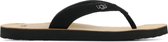 UGG Vrouwen Leren    Slippers /  Teenslipper - 1119997 - Zwart - Maat 39.5