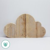 Mar&Mar - Houten Wolk Mini - 40x23cm - handgemaakt - robuust