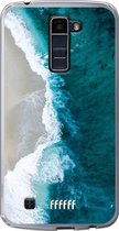 LG K10 (2016) Hoesje Transparant TPU Case - Beach all Day #ffffff