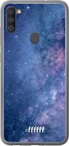 Samsung Galaxy A11 Hoesje Transparant TPU Case - Perfect Stars #ffffff