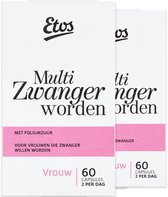 Etos Multi Zwanger Worden - Foliumzuur - 120 capsules (2 x 60)