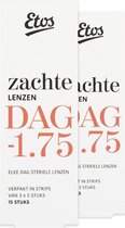 Etos Zachte Daglenzen -1,75 - 30 stuks (2 x 15)
