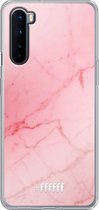 OnePlus Nord Hoesje Transparant TPU Case - Coral Marble #ffffff