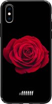 iPhone X Hoesje TPU Case - Radiant Rose #ffffff