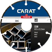 Carat zaagblad CGM metaal premium 230mm, alternatief voor de klassieke doorslijpschijf met hoger rendement